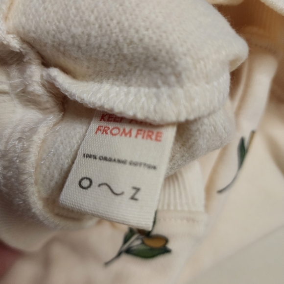 ORGANIC ZOO NWT Olive Garden Crewneck Size 2/3 - Picture 3 of 7